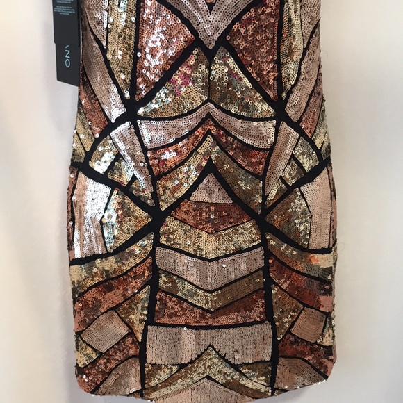 Marciano Sexy Sequin Dress. - Picture 3 of 12